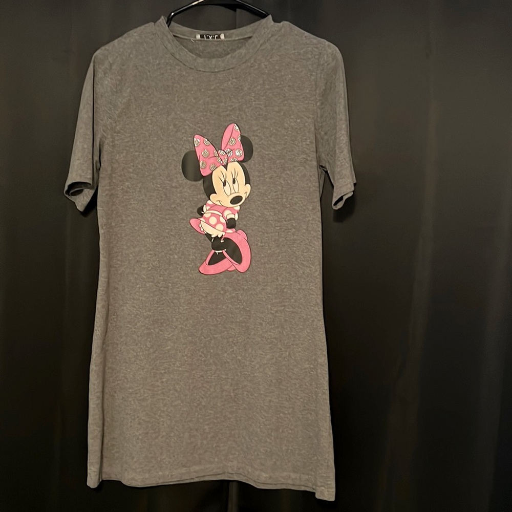Minnie mouse tshirt dress, knee high. New
